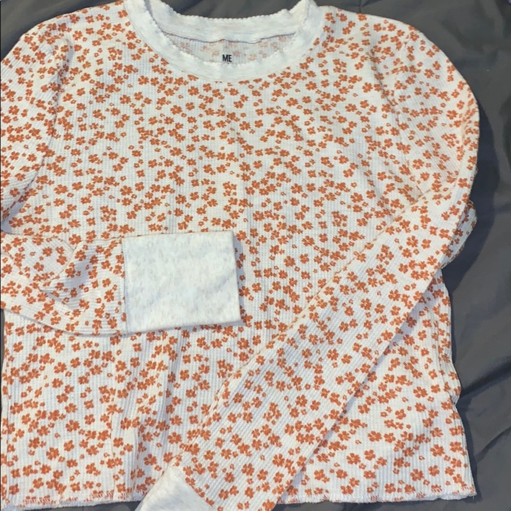 Cropped thermal shirt